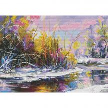 Kit point de croix - Nova Sloboda - Aquarelle de Printemps