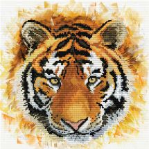Kit point de croix - Ladybird - La force du tigre