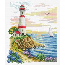 Kit broderie point de croix - Ladybird - Cap du phare