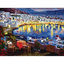 Kit point de croix - Needleart World - Vue de nuit