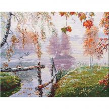 Kit point de croix - Oven - Le souffle d'automne