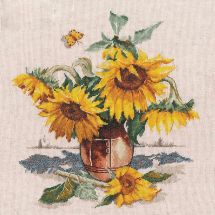 Kit point de croix - Oven - Tournesols