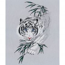 Kit point de croix - Oven - Tigre blanc