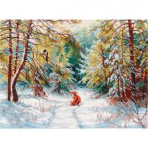 Kit broderie point de croix - Oven - Quelle rencontre ! 