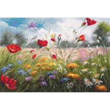 Kit broderie point de croix - Oven - Amour de l'été