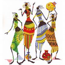 Kit point de croix - Panna - Femmes africaines
