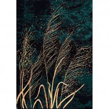 Kit broderie point de croix - Panna - Épis dorés