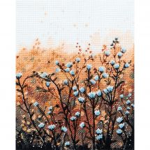 Kit broderie point de croix - Panna - Champ à l'aube