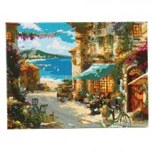 Kit de peinture par numéro - Craft Buddy - Café italien
