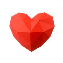 Puzzle 3D - Wizardi - Coeur rouge