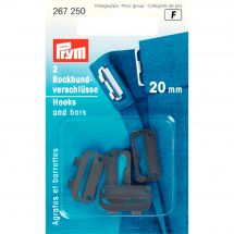 Agrafes - Prym - 2 paires - 20 mm - noir