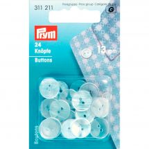 Boutons 2 trous - Prym - 24 boutons - 13 mm