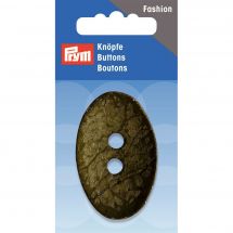 Boutons 2 trous - Prym - Bouton 2 trous ovale - 50 mm