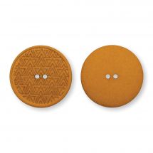 Boutons 2 trous - Prym - 2 boutons motifs géométriques - 28 mm