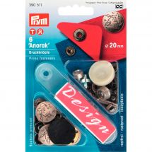 Boutons pression - Prym - Kit boutons pression Anorak - 20 mm