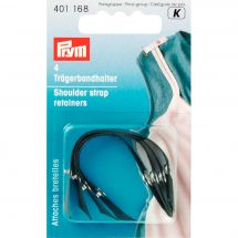 Accessoire lingerie - Prym - Attaches bretelles noirs