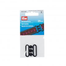 Boucles et clips - Prym - Boucle de ceinture noire - 25 mm