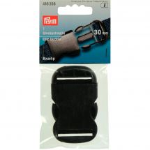 Boucles et clips - Prym - Bouclip noir - 30 mm