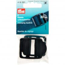 Boucles et clips - Prym - Boucles de réglage noires - 30 mm