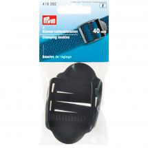 Boucles et clips - Prym - Boucles de réglage noires - 40 mm