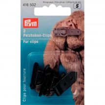 Accessoire fermeture - Prym - Clips pour fourrure noirs