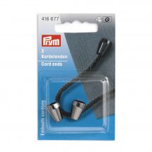 Embouts - Prym - 2 embouts cordons noir brillant - 10 mm