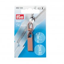 Tirette pour fermeture - Prym - Fashion zipper - classic or rose