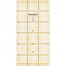 Règle Patchwork - Prym - Règle Omnigrid - 15 x 30 cm