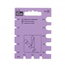 Accessoire crochet - Prym - Jauge pour crochets