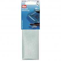 Renforts Thermocollants - Prym - Ruban fluorescent coloris argent