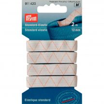 Mercerie - Elastiques - Prym - Elastique standard 12mm blanc