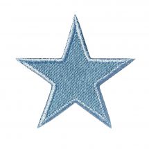 Ecusson thermocollant - Prym - 2 motifs étoiles bleues