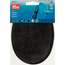 Renforts Thermocollants - Prym - Renforts imitation daim gris moyen