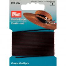 Elastique - Prym - Corde élastique 1,5 mm marron