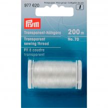 Fil à coudre - Prym - Fil transparent clair n°70 - 200 m