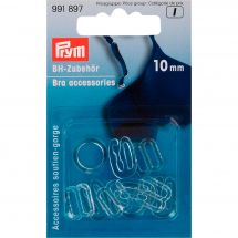 Accessoire lingerie - Prym - Accessoires soutien-gorge - 10 mm transparent