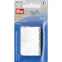 Accessoire lingerie - Prym - Attache soutien-gorge - 50 mm blanc