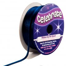 Queue de Rat en bobine - Celebrate - Bleu marine uni - 2 mm x 10 m