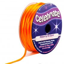 Queue de Rat en bobine - Celebrate - Orange uni - 2 mm x 10 m