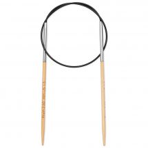 Aiguilles circulaires à tricoter - Prym - Aiguilles à tricoter circulaires Bambou - 40 cm