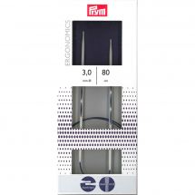 Aiguilles circulaires à tricoter - Prym - Ergonomics - 80 cm