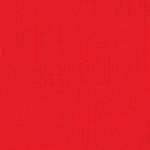 Toile à broder - LMC - Toile lin 12 fils rouge vermillon en coupon ou au mètre