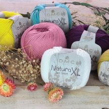 Fil DMC Natura - 50 g - Plusieurs coloris disponibles - Coton à crocheter -  Creavea