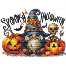 Fiche Point de Croix - Les petites croix de Lucie - Spooky Halloween
