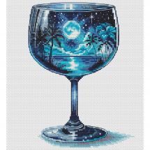 Fiche Point de Croix - Les petites croix de Lucie - Cocktail de nuit