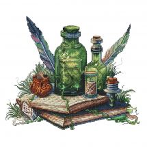 Fiche Point de Croix - Les petites croix de Lucie - Livre de magie