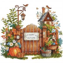 Fiche Point de Croix - Les petites croix de Lucie - Bonheur d'automne