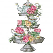 Fiche Point de Croix - Les petites croix de Lucie - Etagère gourmande