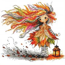 Fiche Point de Croix - Les petites croix de Lucie - L'été indien