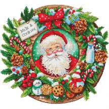 Fiche Point de Croix - Les petites croix de Lucie - Lait et cookies